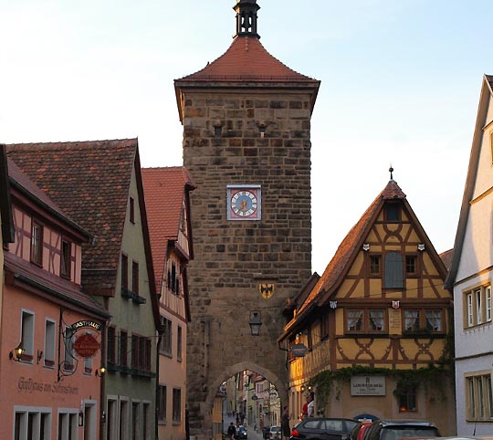 Siebersturm in Rothenburg ob der Tauber